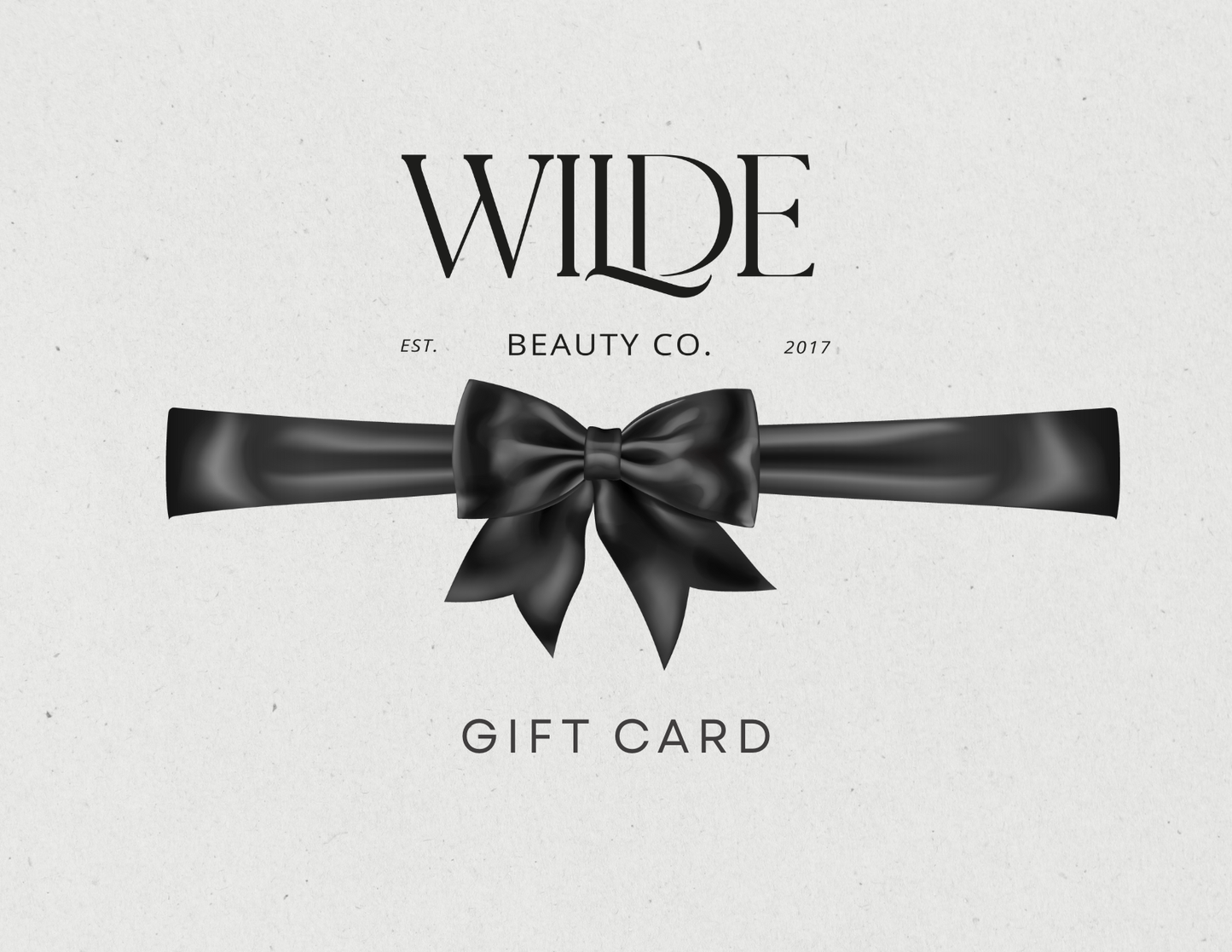 Wilde Beauty Co. e-Gift Card
